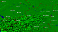 Austria Towns + Borders 1280x720